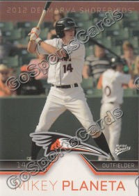 2012 Delmarva Shorebirds Mikey Planeta