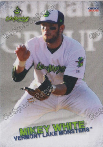 2015 Vermont Lake Monsters Mikey White