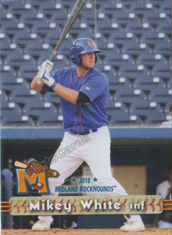 2018 Midland RockHounds Mikey White