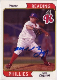 Mike Zagurski 2007 Reading Phillies (Autograph)