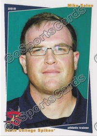2010 State College Spikes Mike Zalno