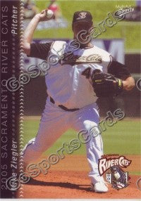 2005 Sacramento River Cats Multi-Ad Mike Ziegler