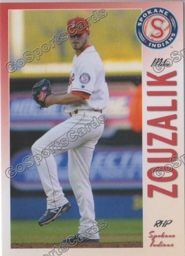 2013 Spokane Indians Mike Zouzalik