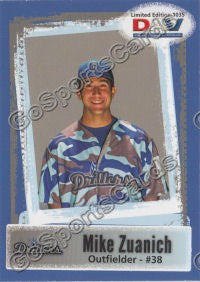 2011 Tulsa Drillers DAV Mike Zuanich