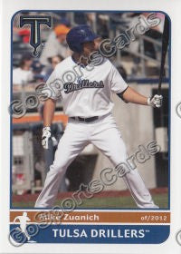 2012 Tulsa Drillers Mike Zuanich