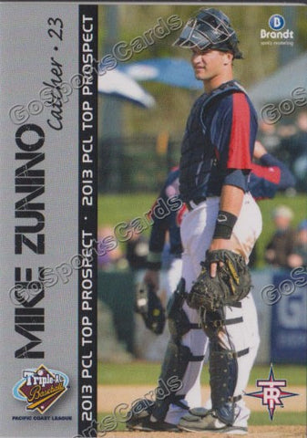 2013 Pacific Coast League Top Prospect PCL Mike Zunino