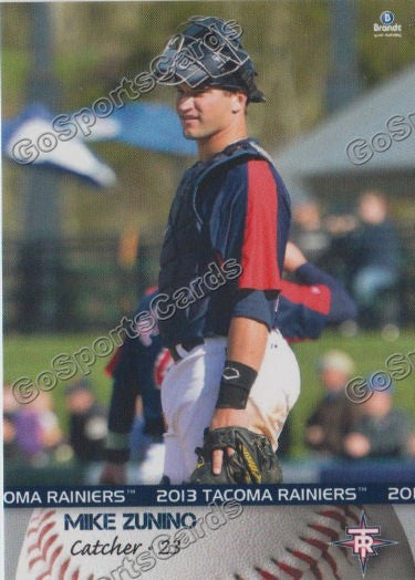 2013 Tacoma Rainiers Mike Zunino