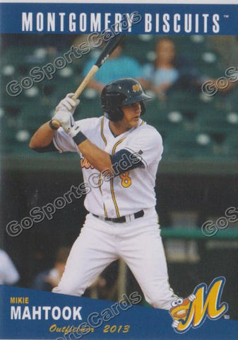 2013 Montgomery Biscuits Mikie Mahtook