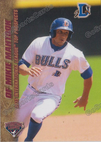 2015 International League Top Prospect Mikie Mahtook