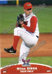 2007 Orem Owlz Milan Dinga