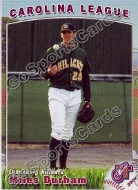 2009 Carolina League All Star Miles Durham
