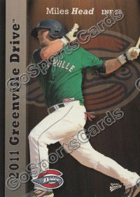2011 Greenville Drive Miles Head