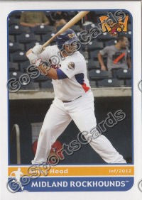 2012 Midland RockHounds Miles Head