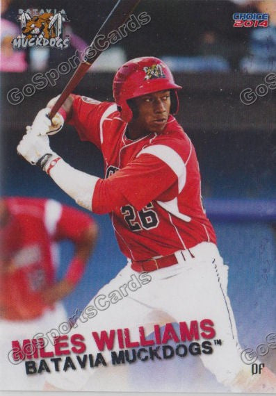 2014 Batavia Muckdogs Miles Williams