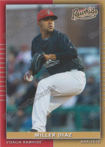 2016 Visalia Rawhide Miller Diaz