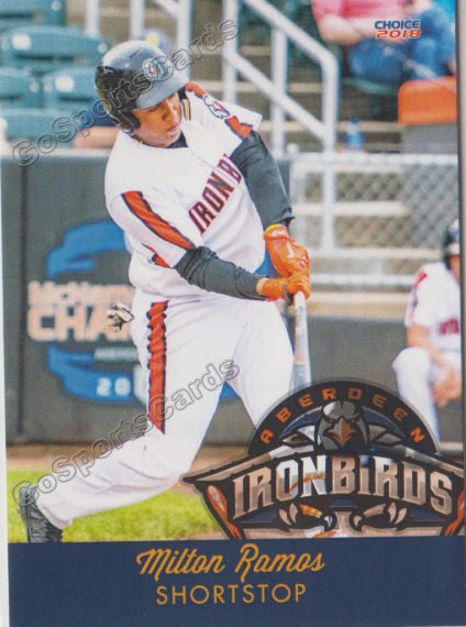 2018 Aberdeen Ironbirds Milton Ramos