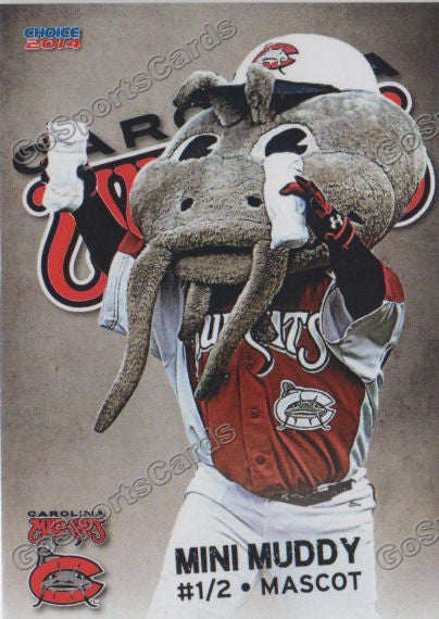 2014 Carolina Mudcats Mini Muddy