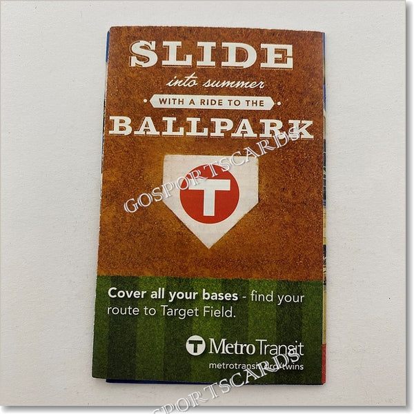 2019 Minnesota Twins Pocket Schedule (Winter)
