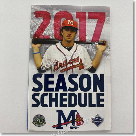 2017 Mississippi Braves Pocket Schedule