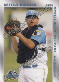 2008 Myrtle Beach Pelicans Missle Wheeler