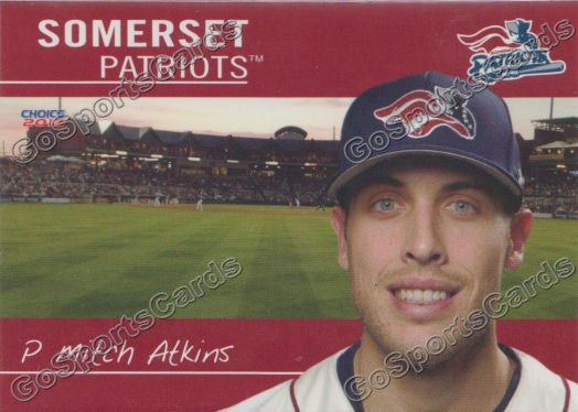 2013 Somerset Patriots Mitch Atkins