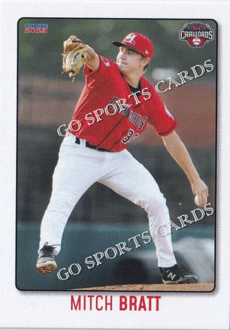 2023 Hickory Crawdads 2nd Mitch Bratt