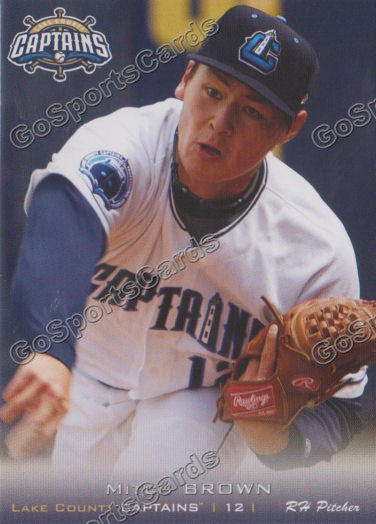 2013 Lake County Captains Mitch Brown