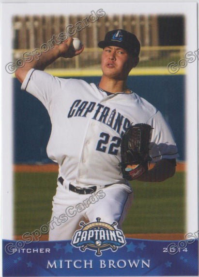 2014 Lake County Captains Mitch Brown