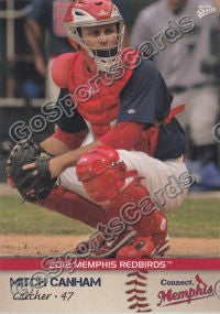 2012 Memphis Redbirds Mitch Canham