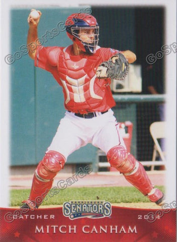 2014 Harrisburg Senators Mitch Canham