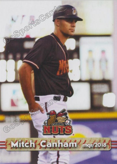2018 Modesto Nuts Mitch Canham