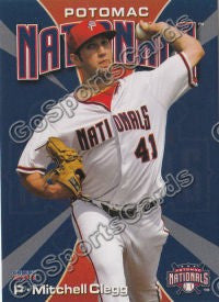 2011 Potomac Nationals Mitchell Clegg