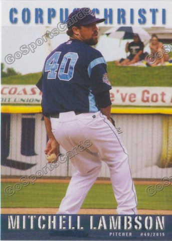2015 Corpus Christi Hooks Mitch Mitchell Lambson