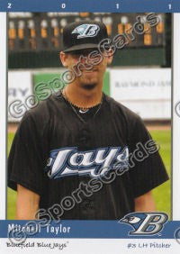 2011 Bluefield Blue Jays Mitchell Taylor