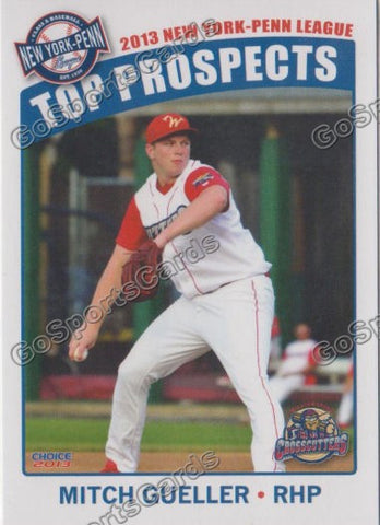 2013 New York Penn League Top Prospect NYPL Mitch Gueller
