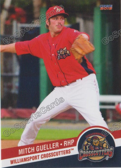 2015 Williamsport Crosscutters Mitch Gueller