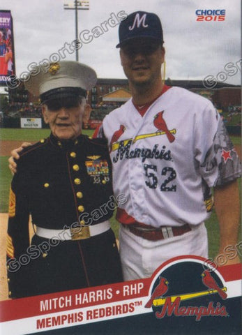 2015 Memphis Redbirds Mitch Harris