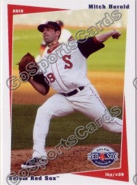 2010 Salem Red Sox Mitch Herold