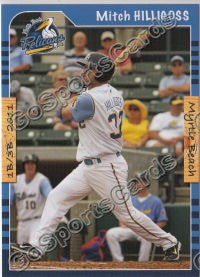 2011 Myrtle Beach Pelicans Mitch Hilligoss