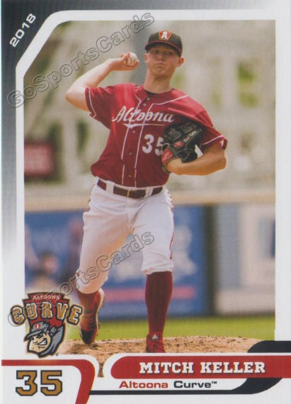 2018 Altoona Curve Mitch Keller