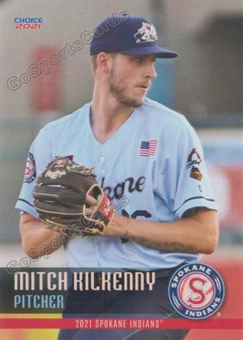 2021 Spokane Indians Mitch Kilkenny