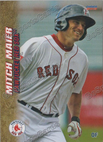 2013 Pawtucket Red Sox Mitch Maier