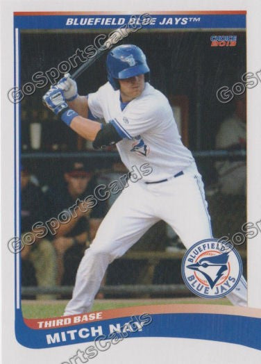 2013 Bluefield Blue Jays Mitch Nay