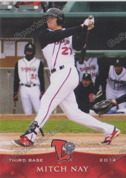 2014 Lansing Lugnuts Mitch Nay