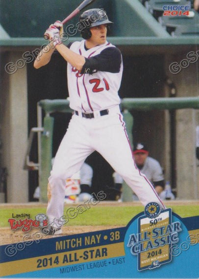 2014 MidWest League All Star Mitch Nay