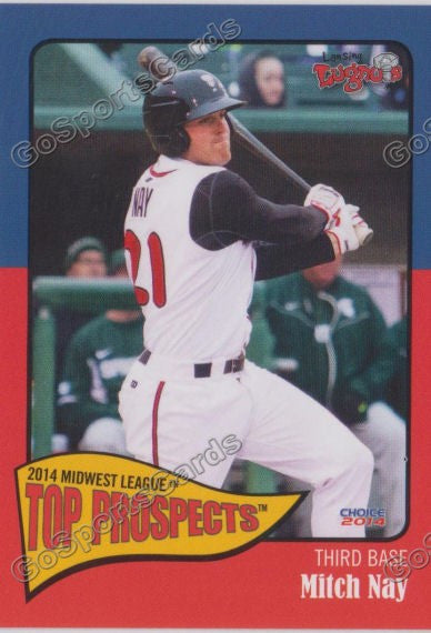 2014 MidWest League Top Prospect Mitch Nay