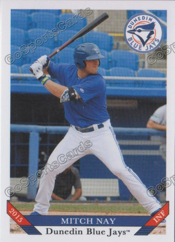 2015 Dunedin Blue Jays Mitch Nay