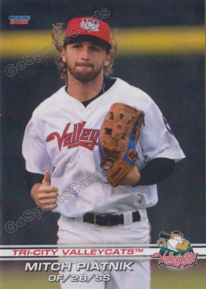 2021 Tri City ValleyCats Mitch Piatnik