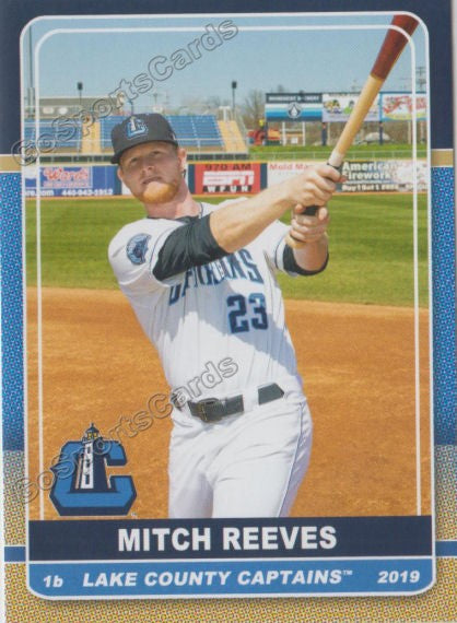 2019 Lake County Captains Mitch Reeves