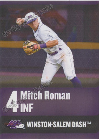 2018 Winston Salem Dash Mitch Roman